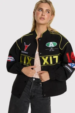 Jassen>ALIX THE LABEL BOMBERJACK Zwart