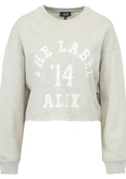 Sweaters|Truien>ALIX THE LABEL SWEATER Grijs