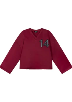 Sweaters|Truien>ALIX THE LABEL SWEATER Rood