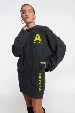 Truien|Pakken & Co-Ords>ALIX THE LABEL TRUI Grijs