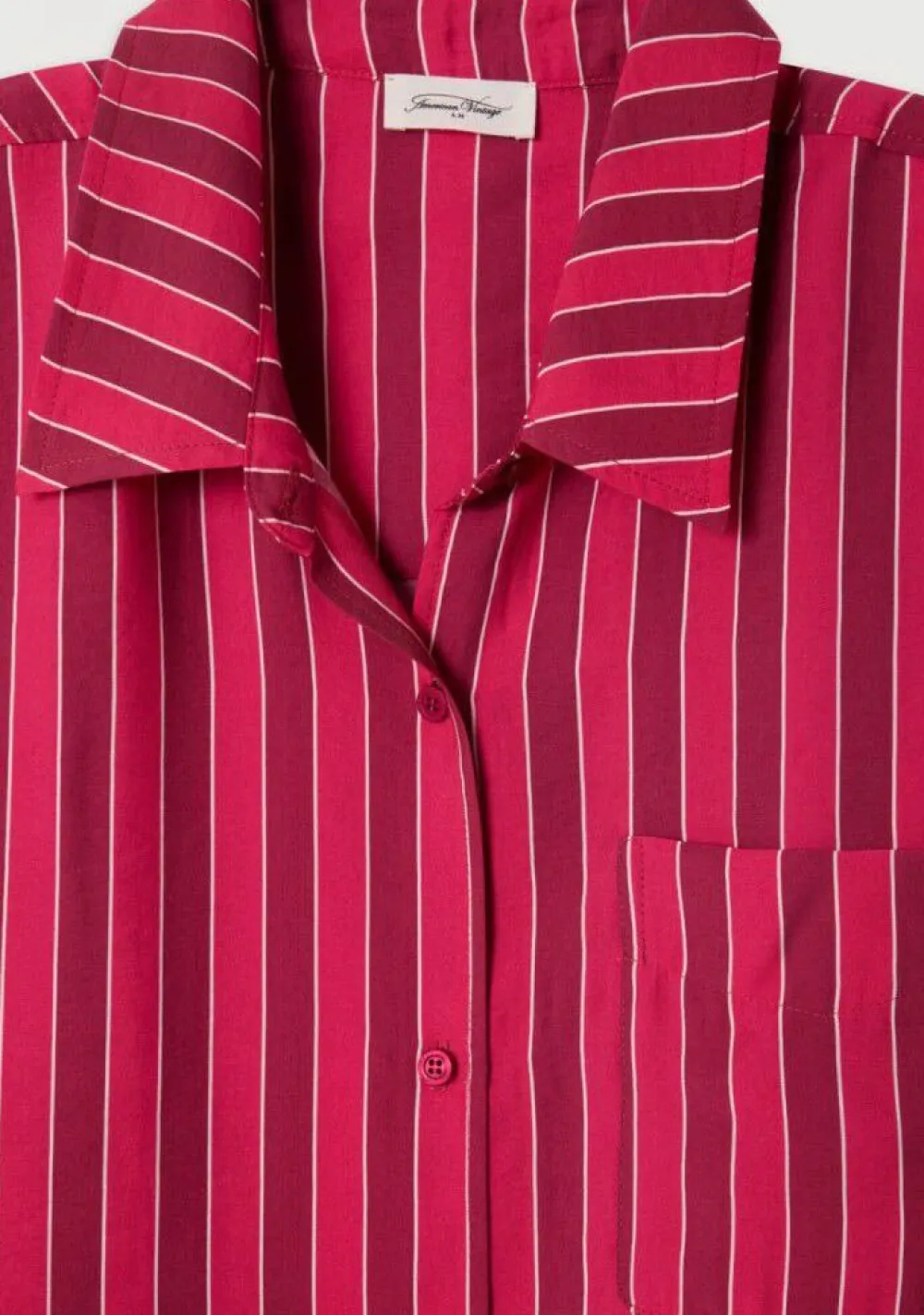 Blouses>AMERICAN VINTAGE BLOUSE Roze