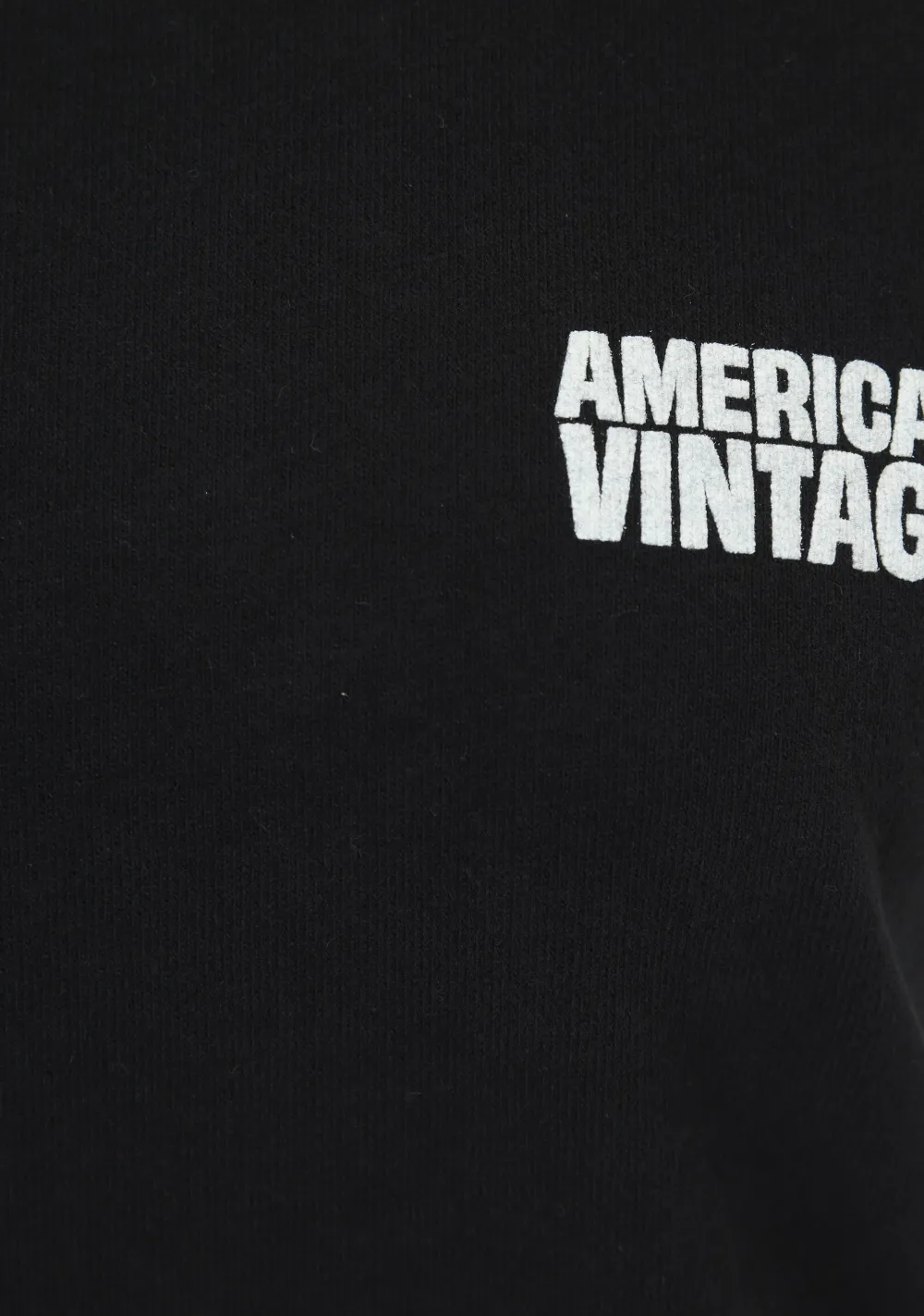 Shirts>AMERICAN VINTAGE SHIRT Zwart