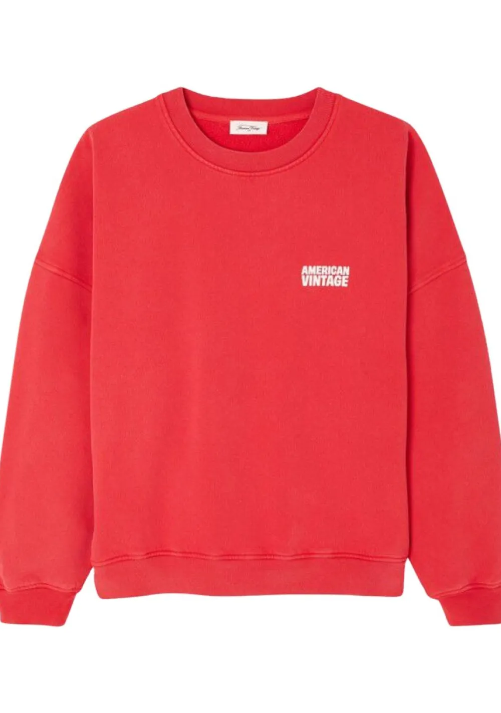 Sweaters|Truien>AMERICAN VINTAGE SWEATER Rood