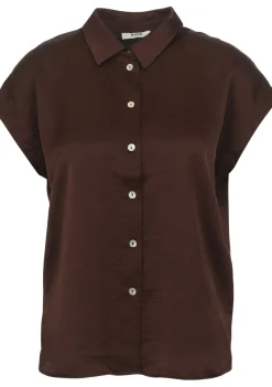 Blouses>ANNA VAN TOOR BLOUSE Bruin
