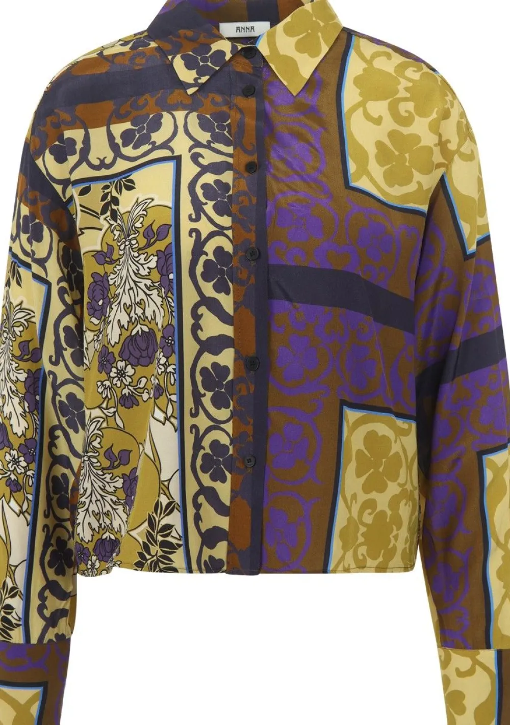 Blouses>ANNA VAN TOOR BLOUSE Groen