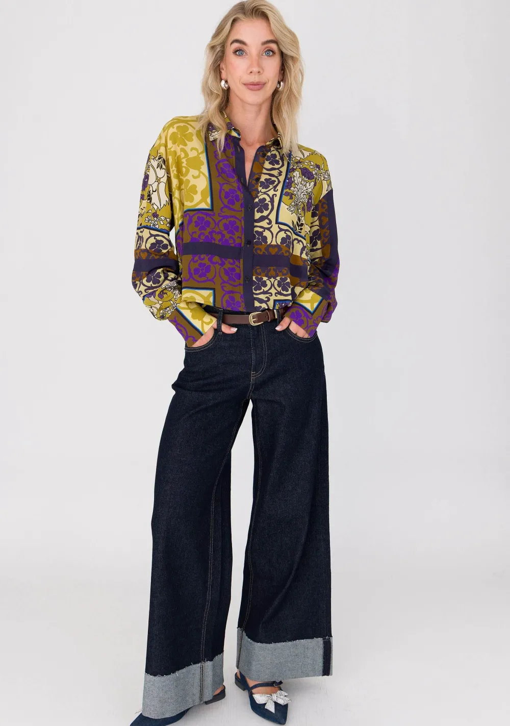 Blouses>ANNA VAN TOOR BLOUSE Groen