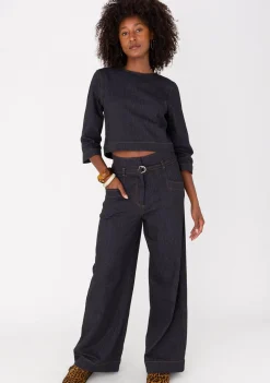 Blouses|Pakken & Co-Ords>ANNA VAN TOOR BLOUSE Zwart