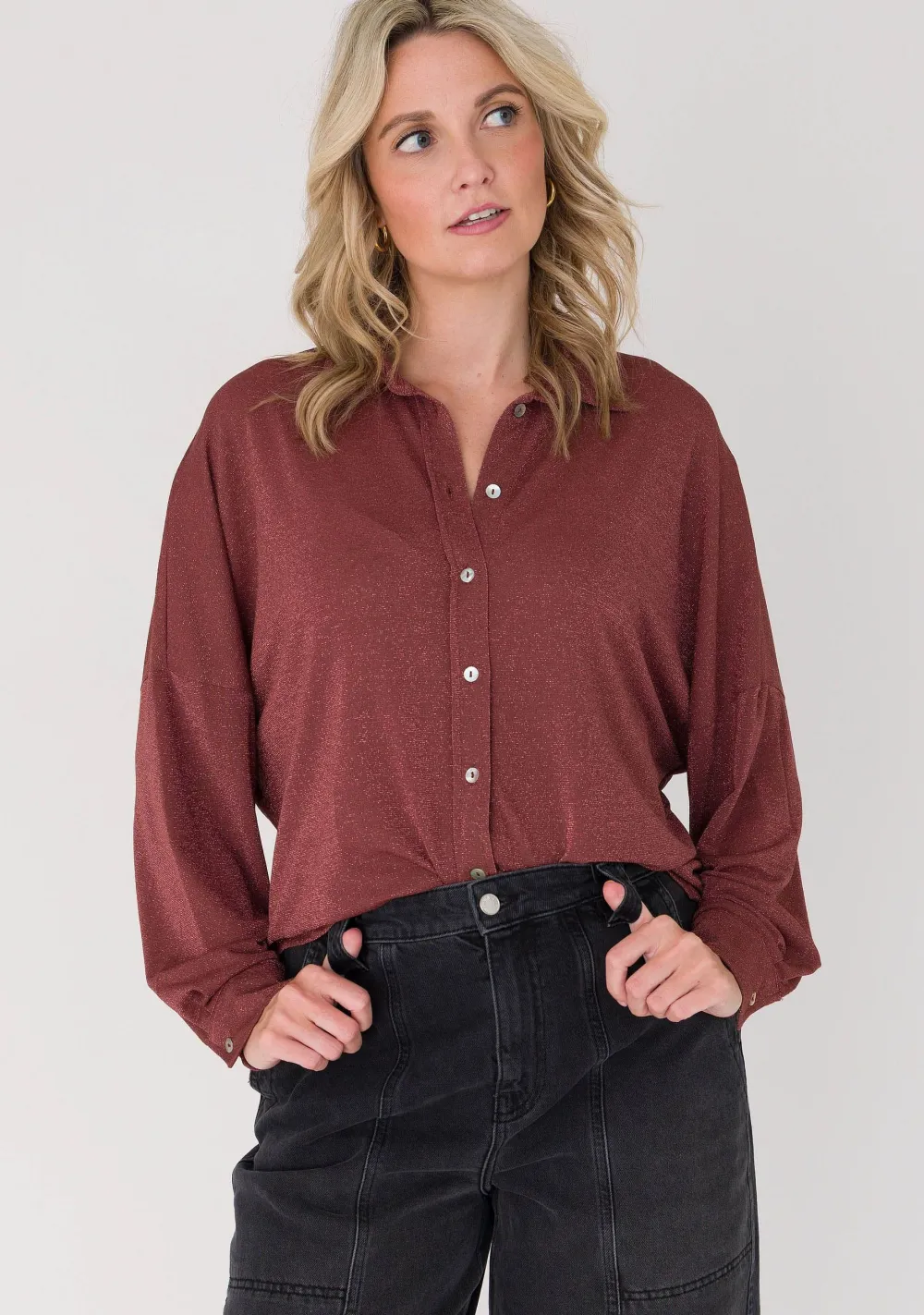 Blouses>ANNA VAN TOOR BLOUSE Roze