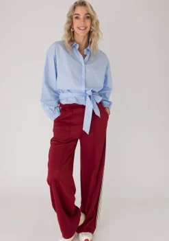 Blouses>ANNA VAN TOOR BLOUSE Blauw