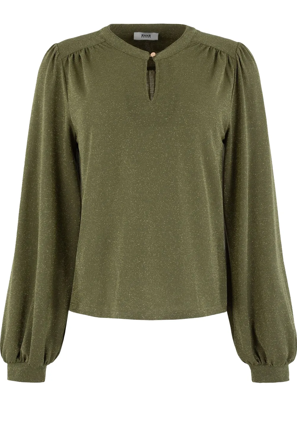 Blouses>ANNA VAN TOOR BLOUSE Groen