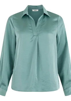 Blouses>ANNA VAN TOOR BLOUSE Groen