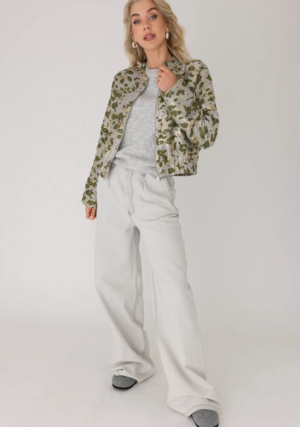 Blazers & Jasjes|Jassen>ANNA VAN TOOR BOMBERJACK Groen