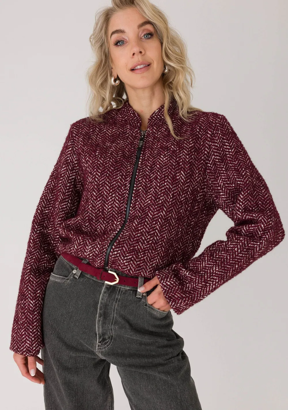 Blazers & Jasjes>ANNA VAN TOOR JASJE Rood