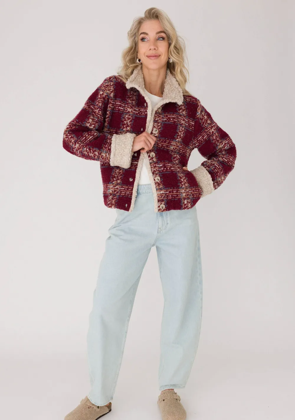 Blazers & Jasjes>ANNA VAN TOOR JASJE Rood