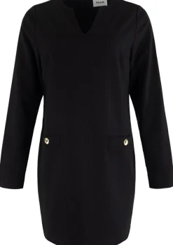 Jurken>ANNA VAN TOOR JURK Zwart