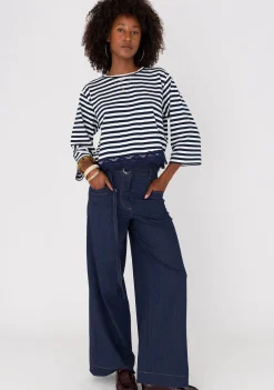 Shirts>ANNA VAN TOOR SHIRT Blauw