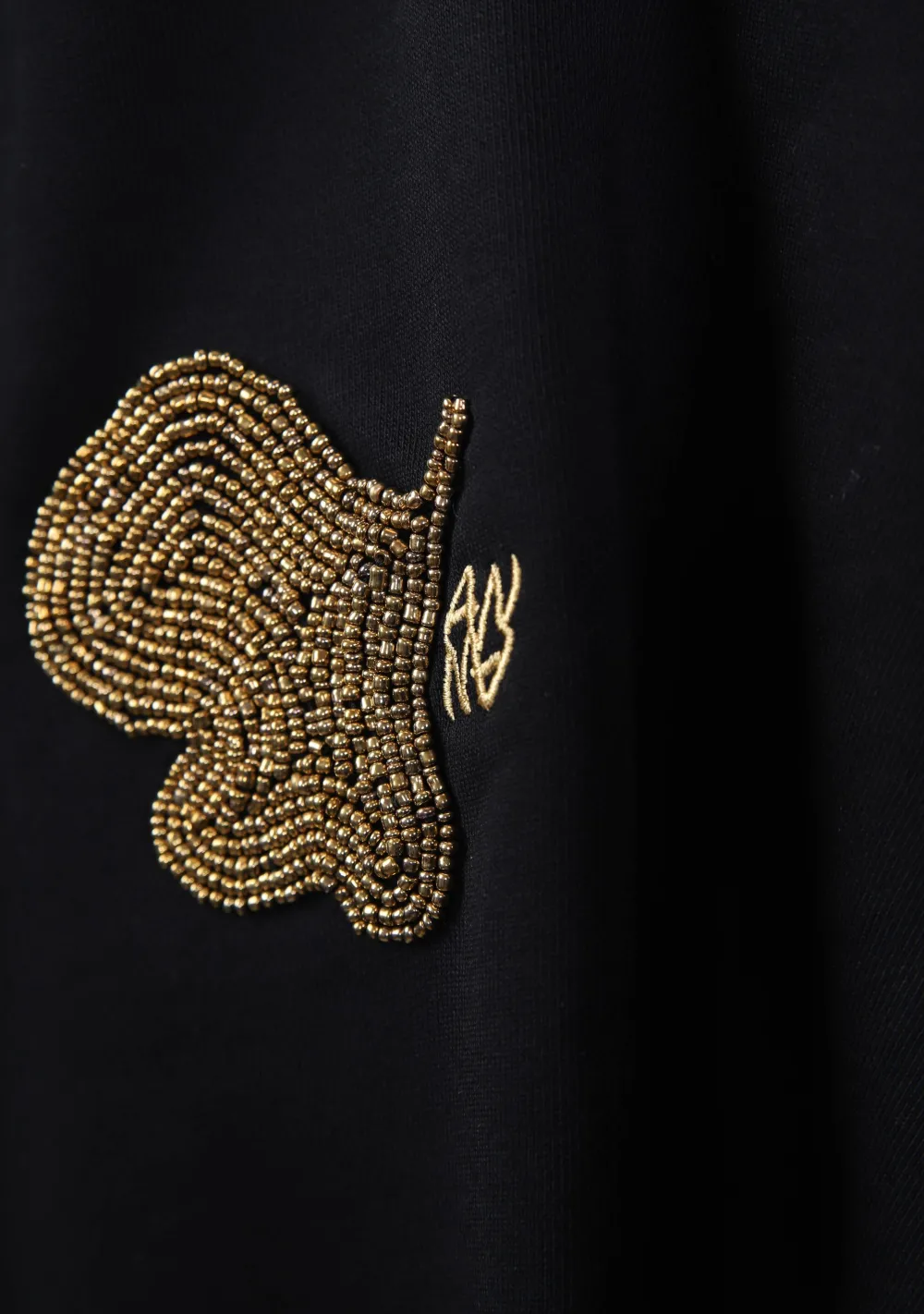 Truien|Sweaters>ANNA VAN TOOR SWEATER Zwart