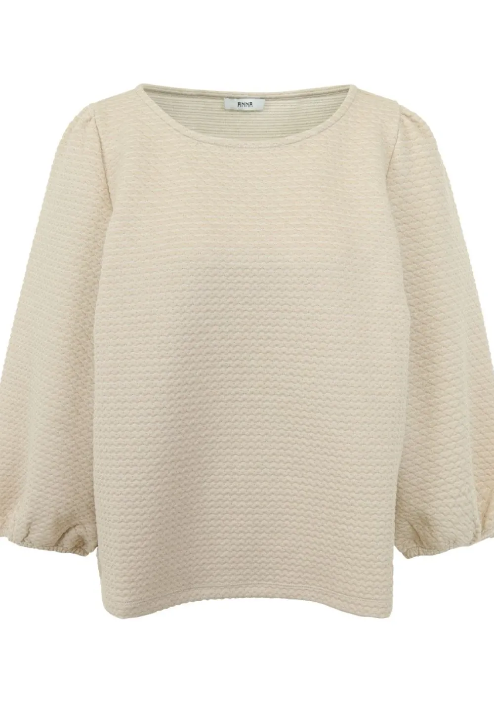 Truien|Sweaters>ANNA VAN TOOR SWEATER Beige