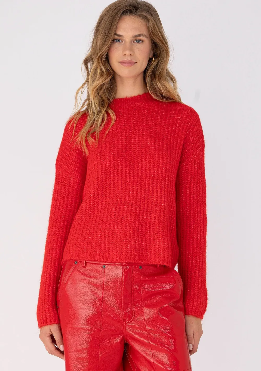 Truien>ANNA VAN TOOR TRUI Rood