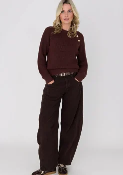 Truien>ANNA VAN TOOR TRUI Bruin