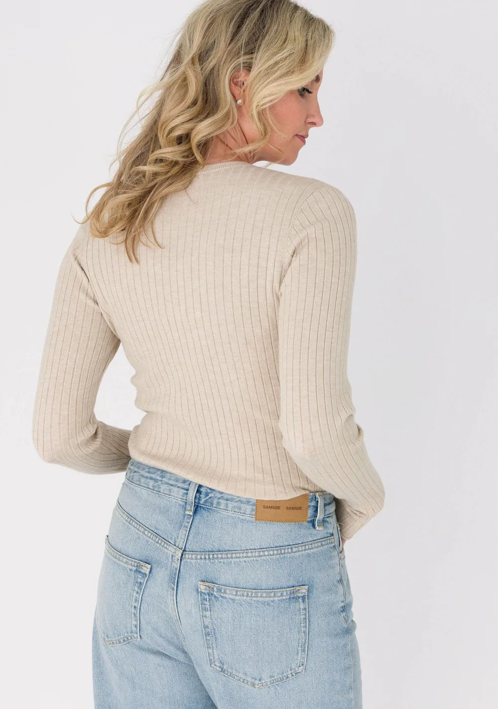 Truien>ANNA VAN TOOR TRUI Beige