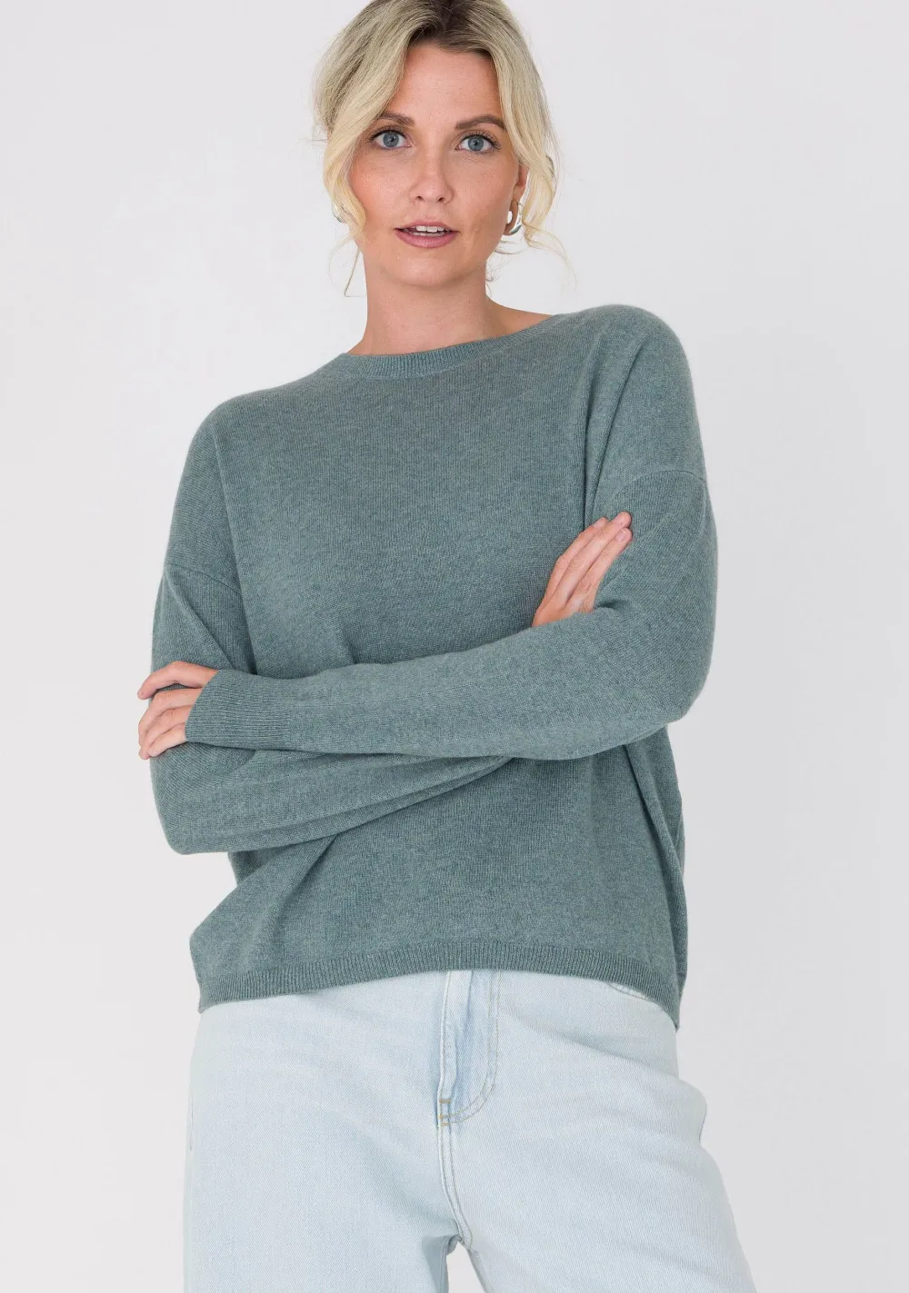 Truien>ANNA VAN TOOR TRUI Groen