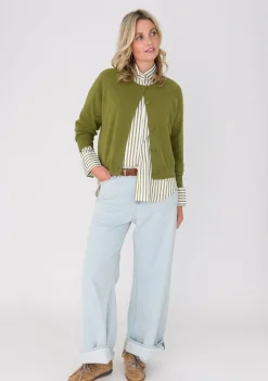 Vesten>ANNA VAN TOOR VEST Groen