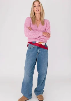 Vesten>ANNA VAN TOOR VEST Roze