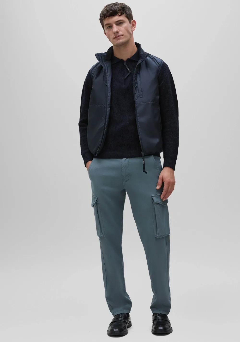 Jassen|Bodywarmers>ASPESI BODYWARMER Blauw