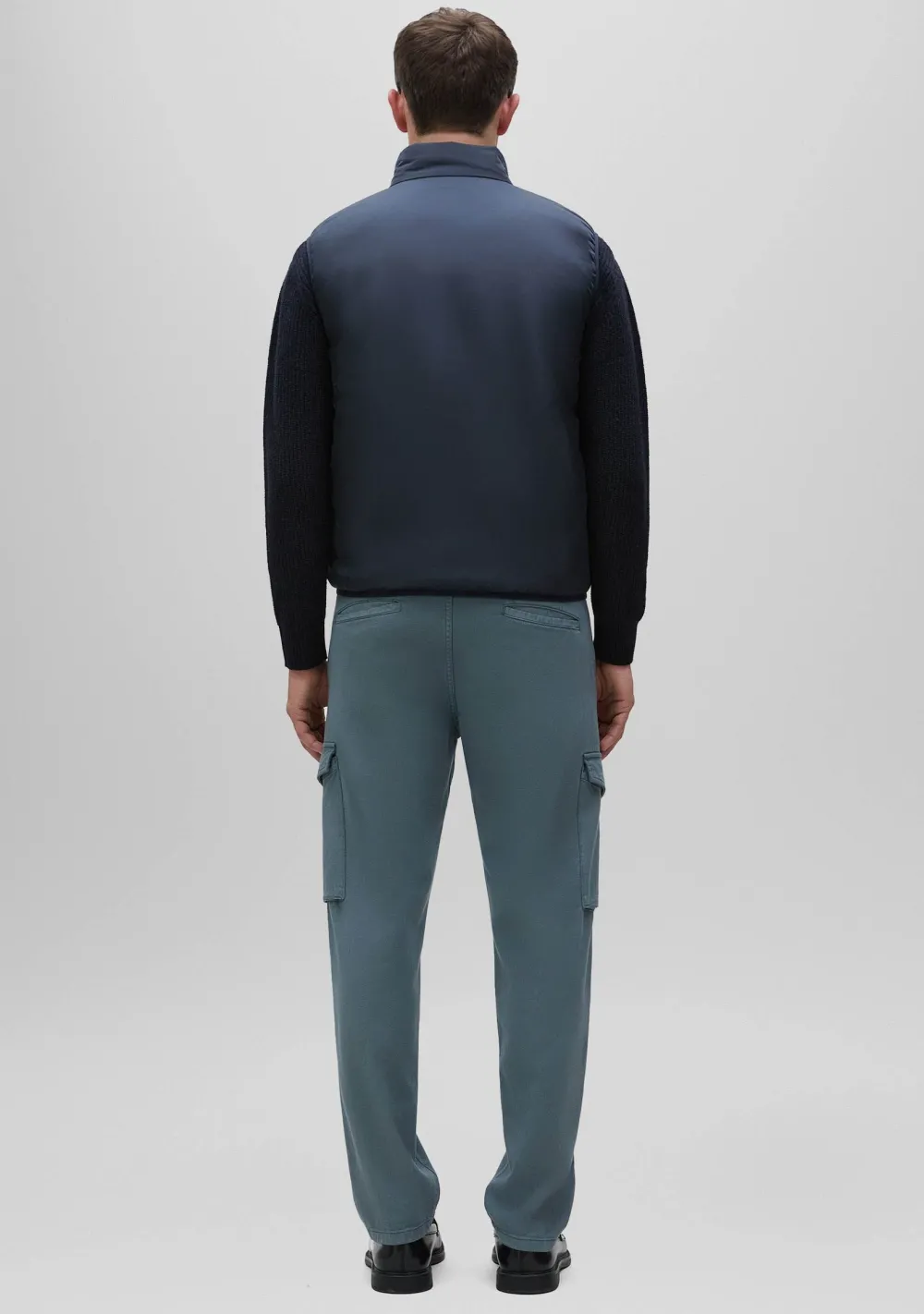 Jassen|Bodywarmers>ASPESI BODYWARMER Blauw