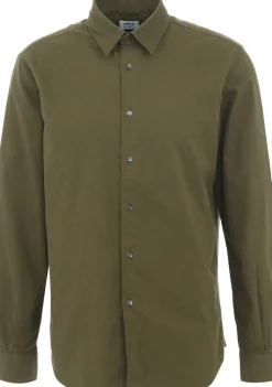 Overhemden>ASPESI OVERHEMD Groen