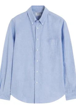 Overhemden>ASPESI OVERHEMD Blauw