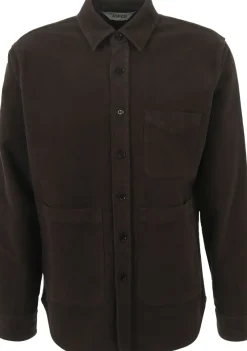 Overshirts>ASPESI OVERSHIRT Bruin
