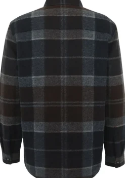 Overshirts>BARBOUR OVERSHIRT Bruin