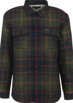 Overshirts>BARBOUR OVERSHIRT Groen
