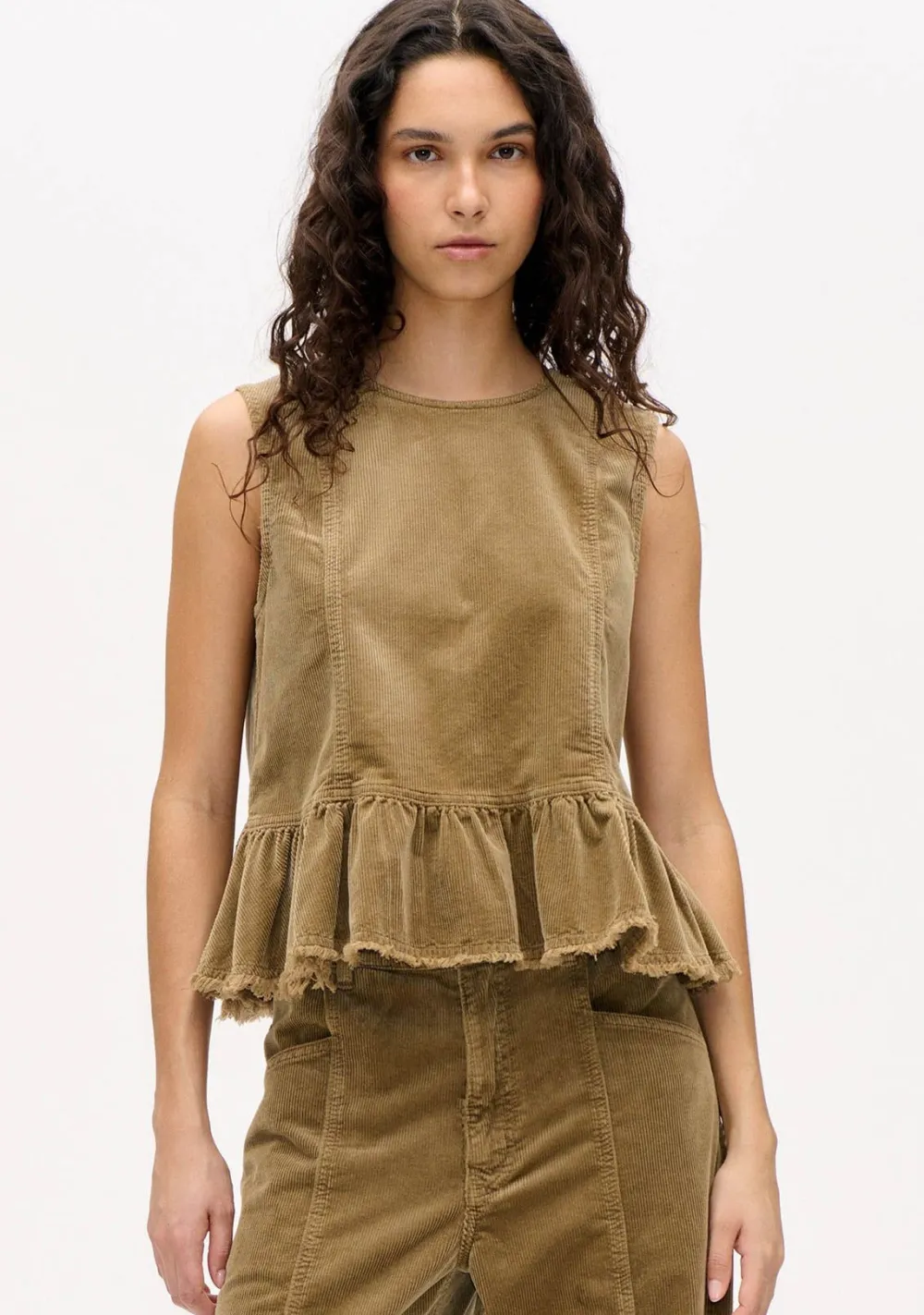 Shirts>BAUM UND PFERDGARTEN TOP Beige