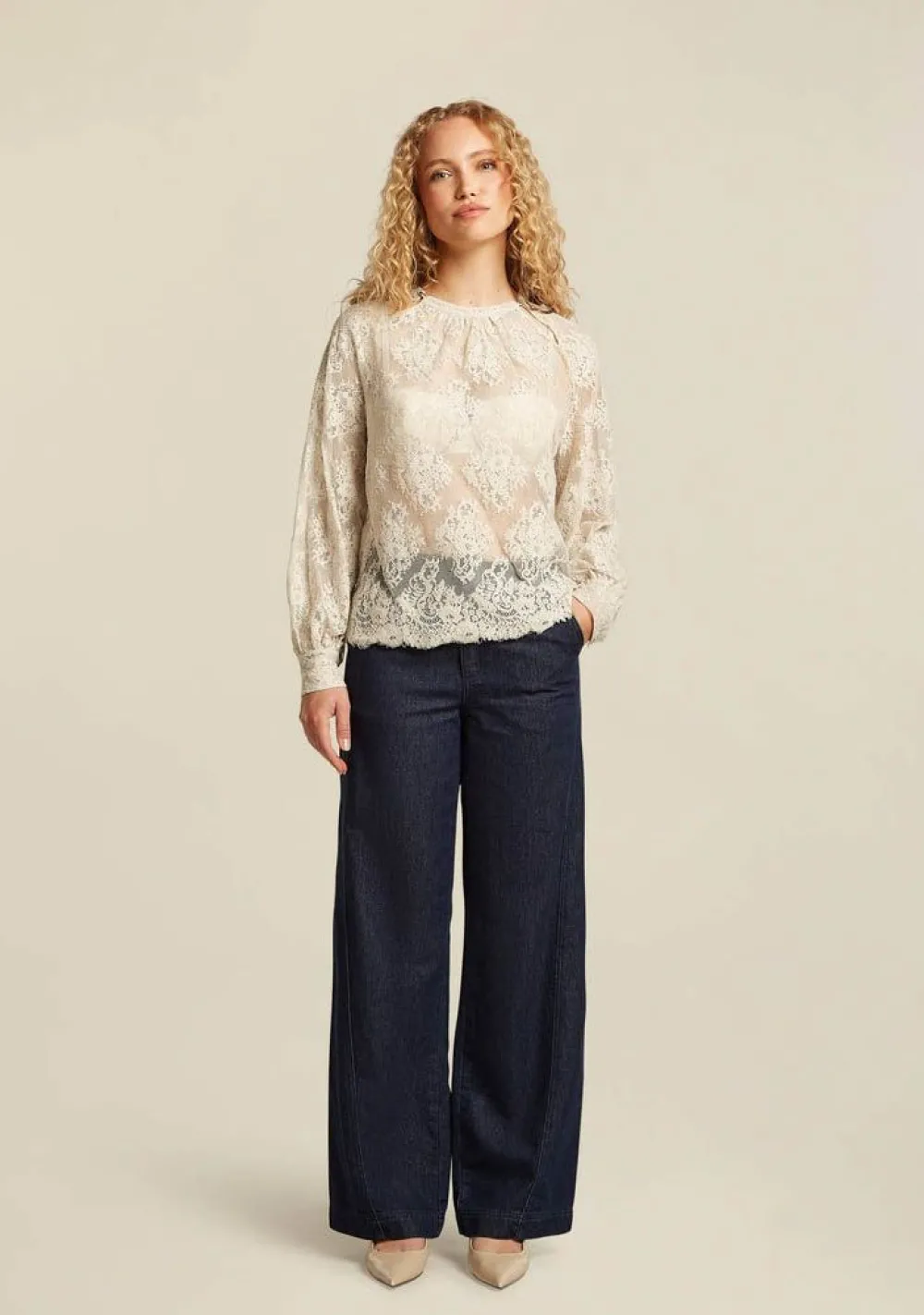 Blouses>BEAUMONT BLOUSE Off white