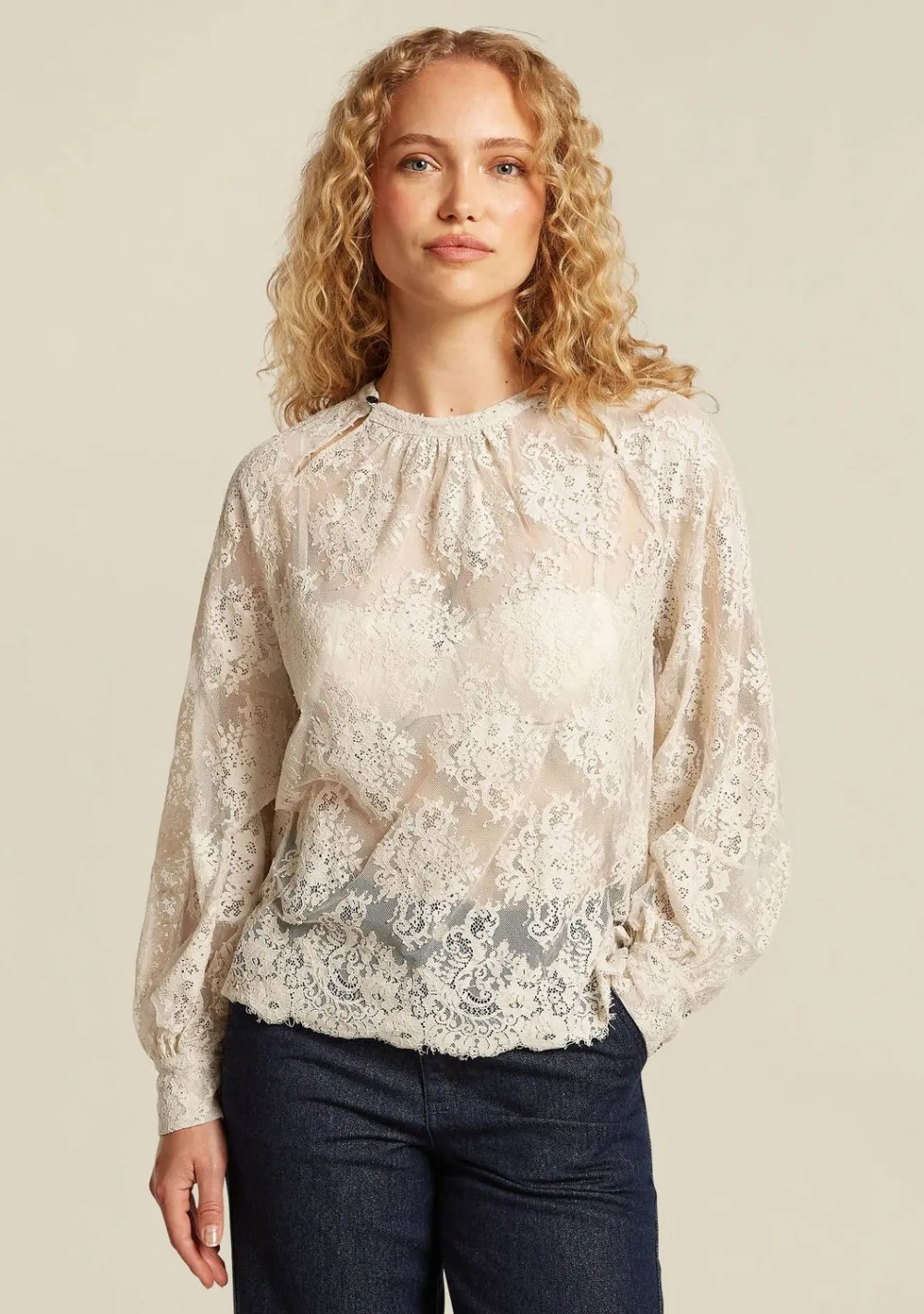 Blouses>BEAUMONT BLOUSE Off white