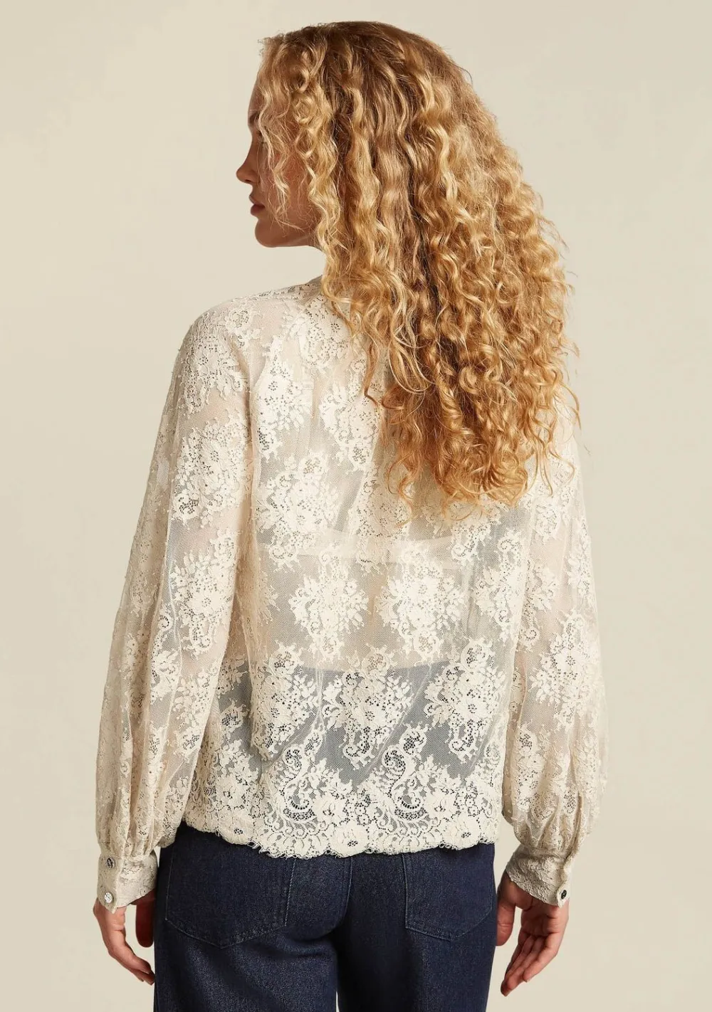 Blouses>BEAUMONT BLOUSE Off white