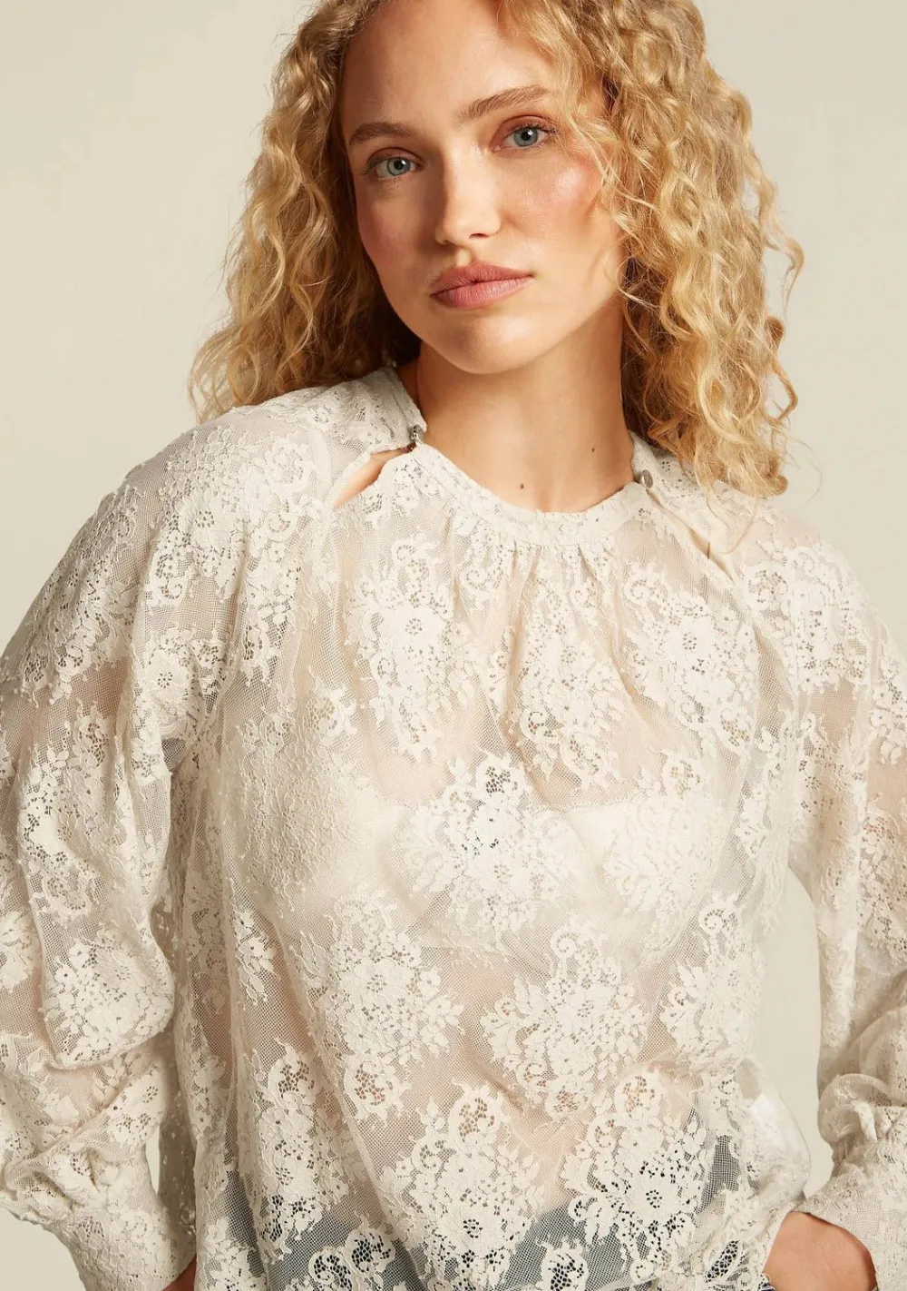 Blouses>BEAUMONT BLOUSE Off white