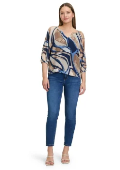 Blouses>BETTY & CO BLOUSE Blauw