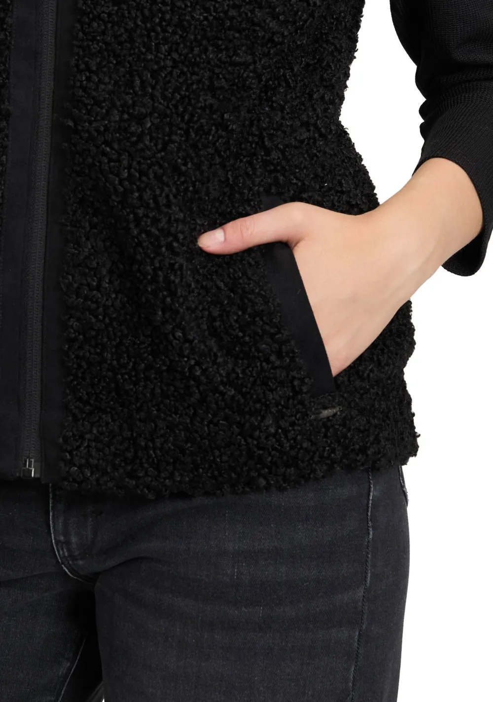 Gilets|Blazers & Jasjes>BETTY & CO GILET Zwart