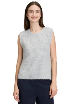 Truien>BETTY & CO SPENCER Grijs