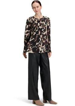 Blouses>BETTY BARCLAY BLOUSE Bruin