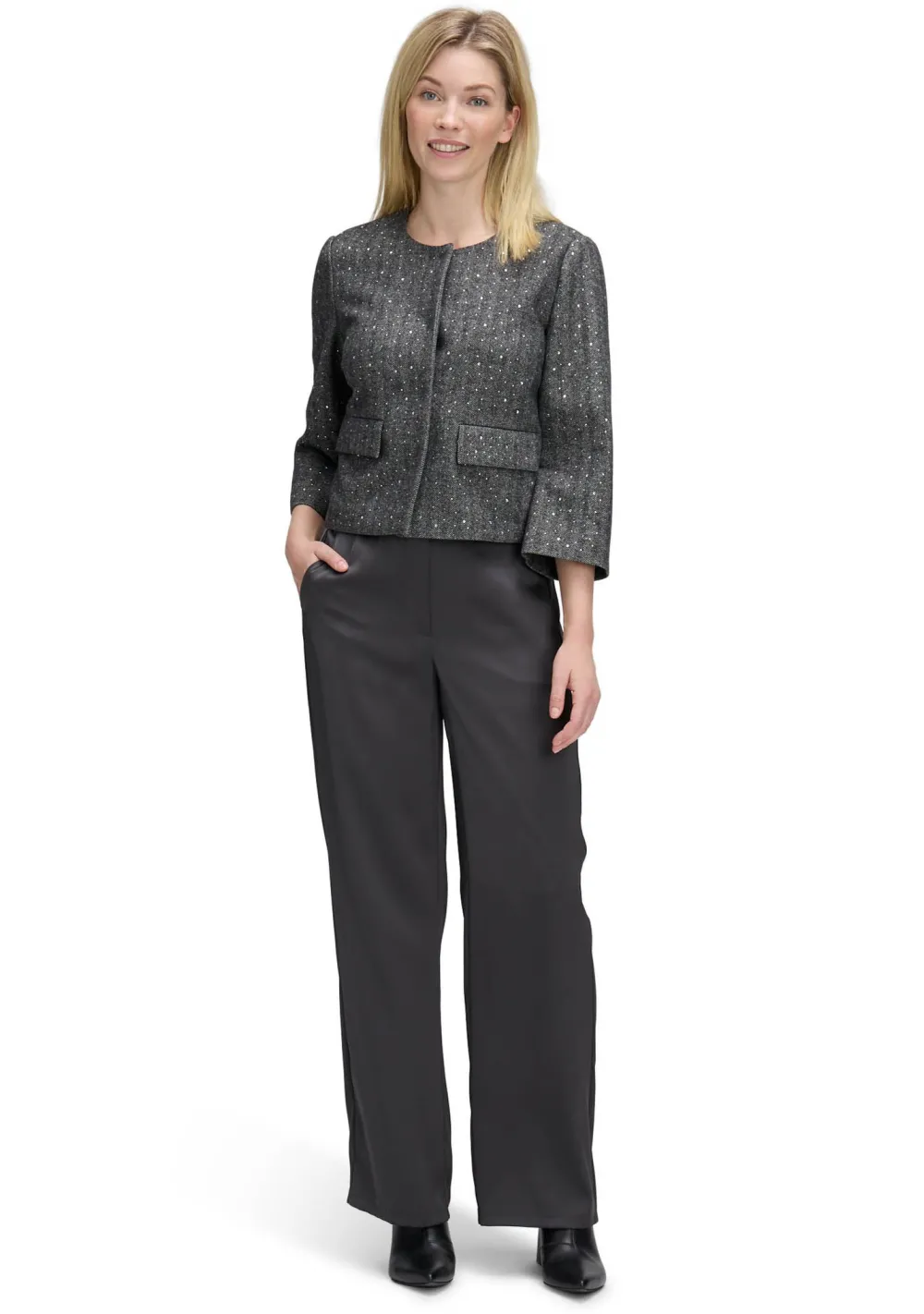 Blazers & Jasjes>BETTY BARCLAY JASJE Grijs