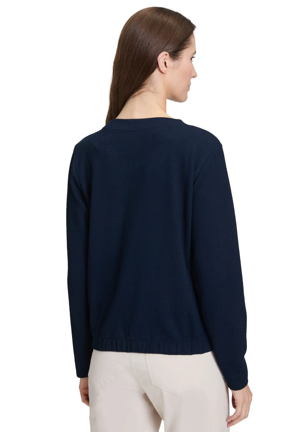 Truien|Sweaters>BETTY BARCLAY SWEATER Blauw