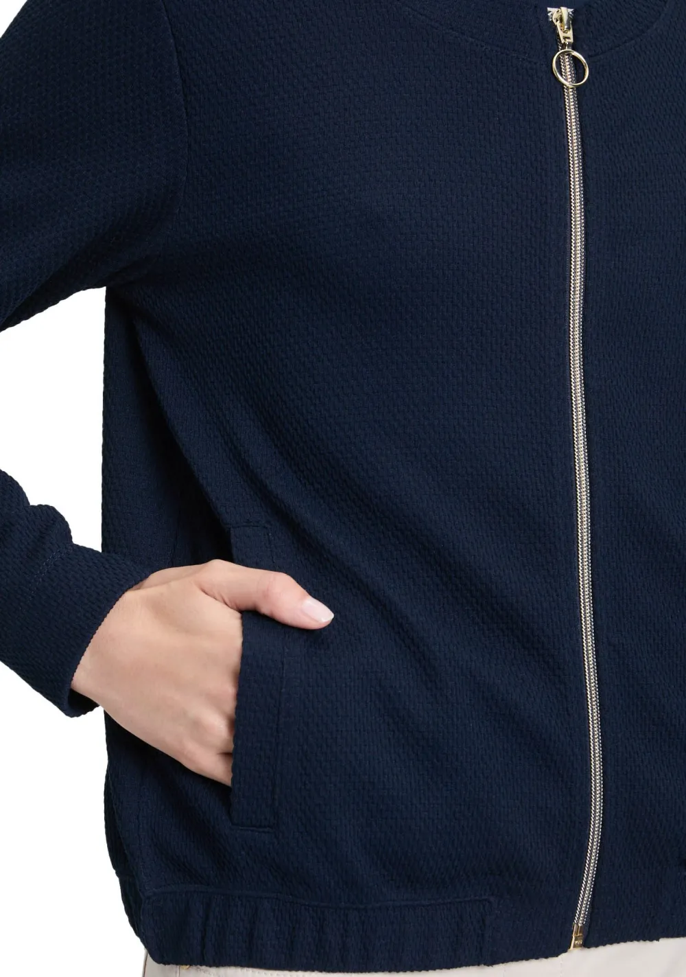 Truien|Sweaters>BETTY BARCLAY SWEATER Blauw