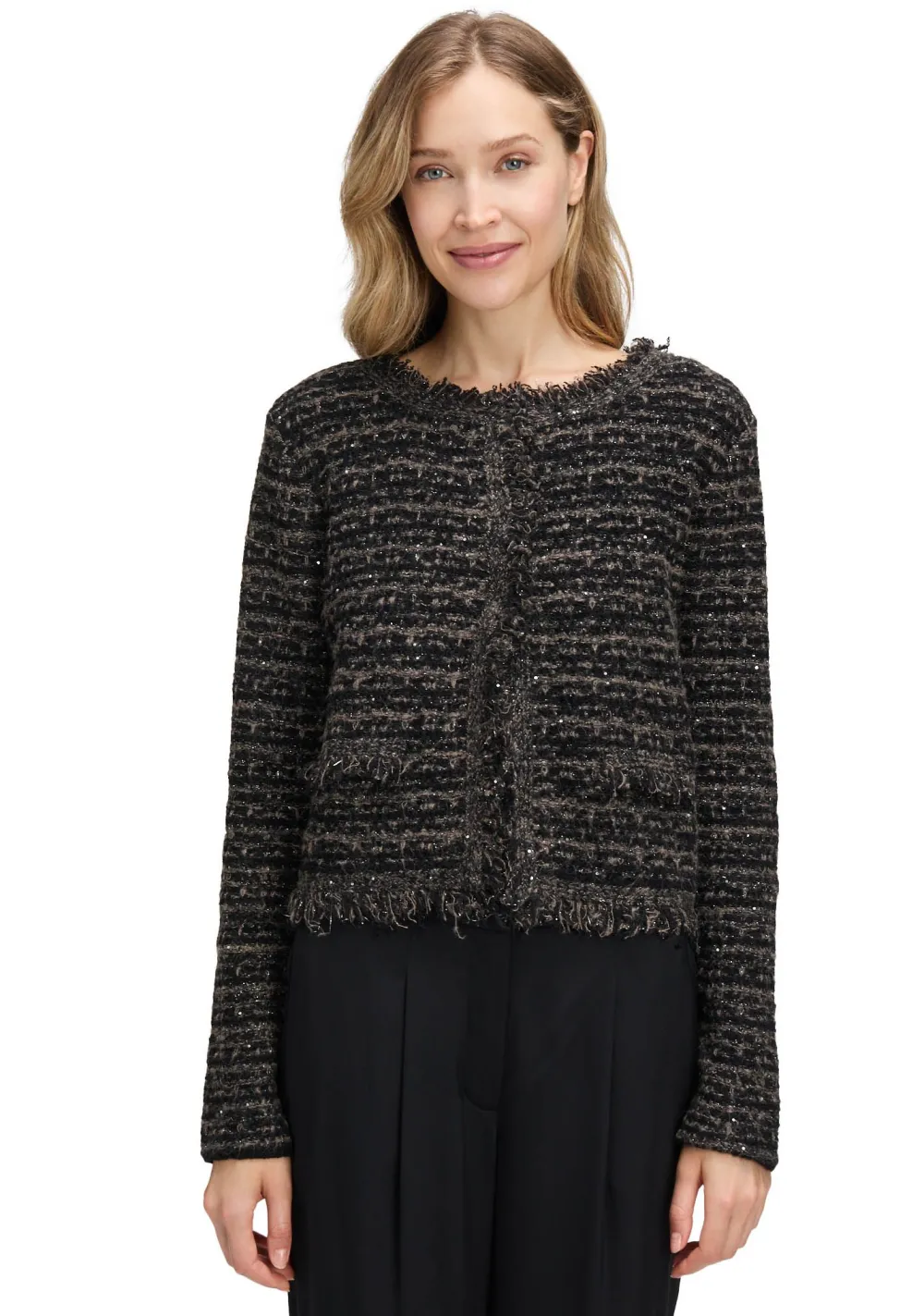 Vesten>BETTY BARCLAY VEST Zwart