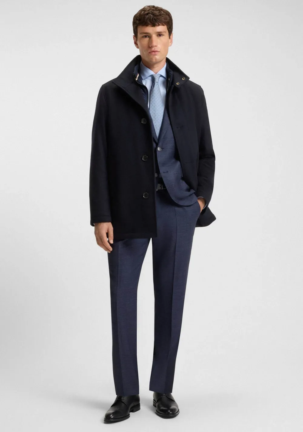 Jassen>BOSS BLACK COAT Blauw