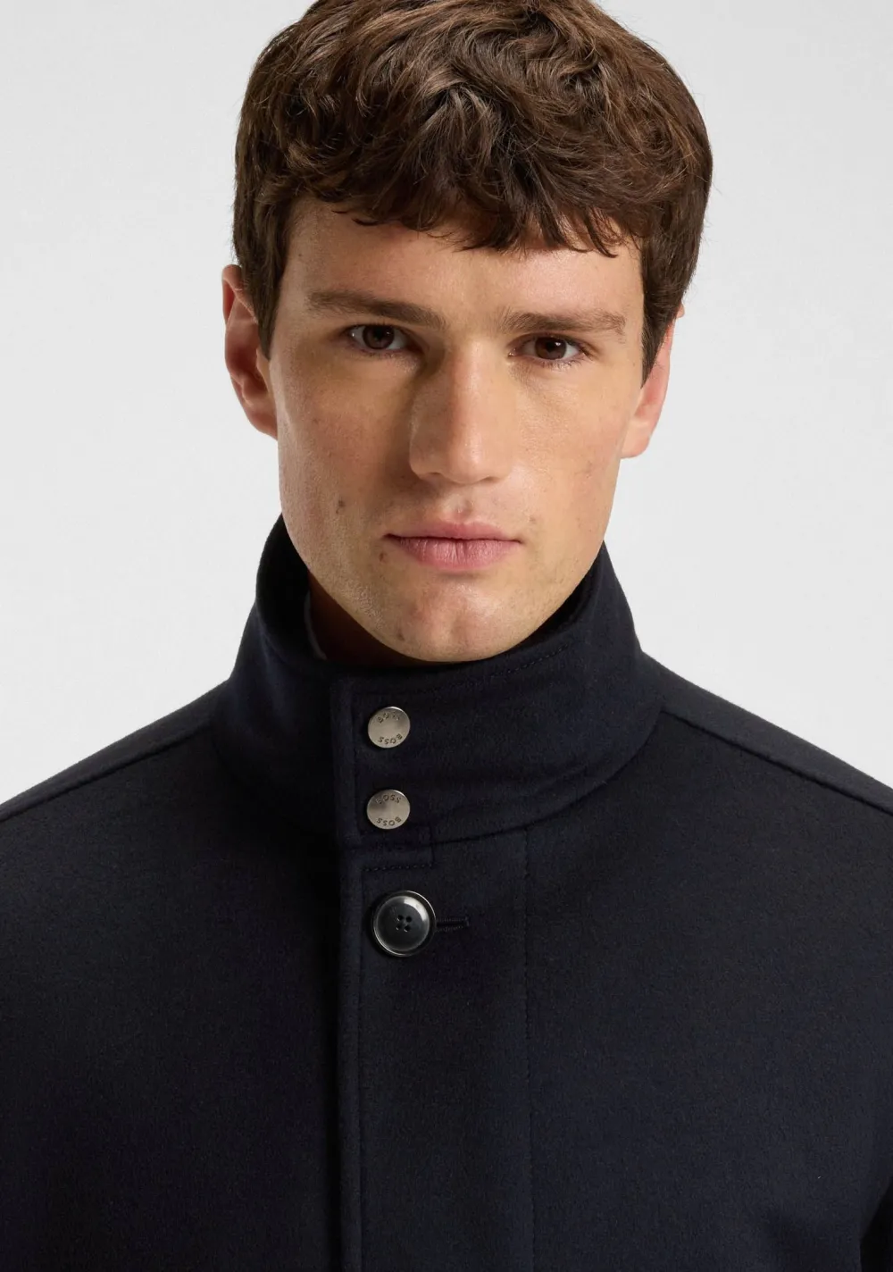 Jassen>BOSS BLACK COAT Blauw